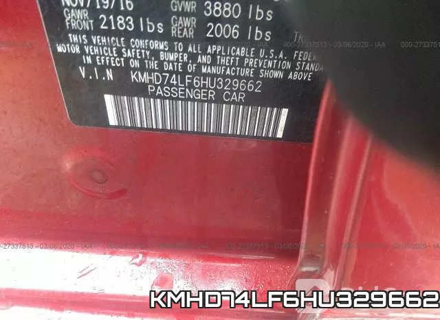 KMHD74LF6HU329662 фото 10