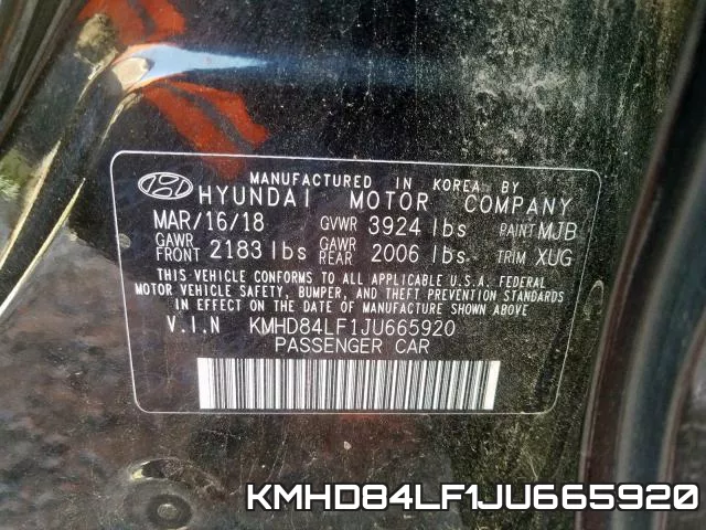 KMHD84LF1JU665920 фото 2