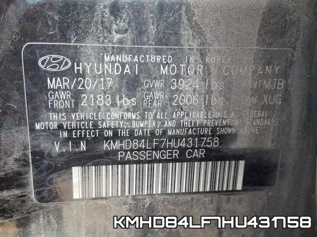 KMHD84LF7HU431758 фото 2