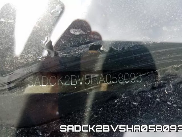 SADCK2BV5HA058093 фото 2