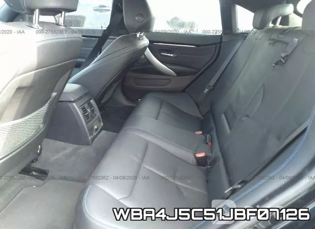 WBA4J5C51JBF07126 фото 9