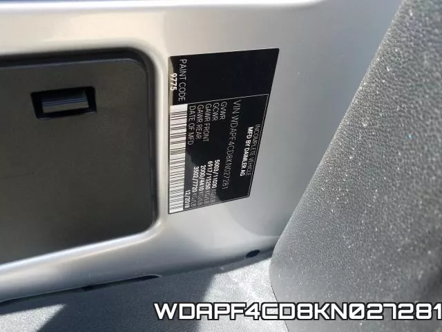 WDAPF4CD8KN027281 фото 2