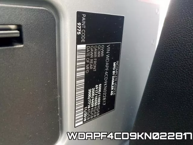 WDAPF4CD9KN022817 фото 2