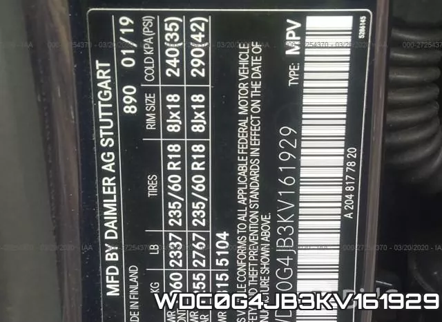 WDC0G4JB3KV161929 фото 10