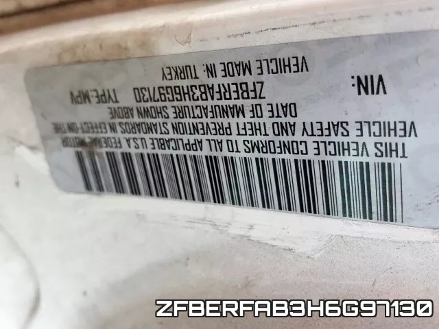 ZFBERFAB3H6G97130 фото 2