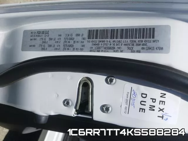 1C6RR7TT4KS588284 фото 2