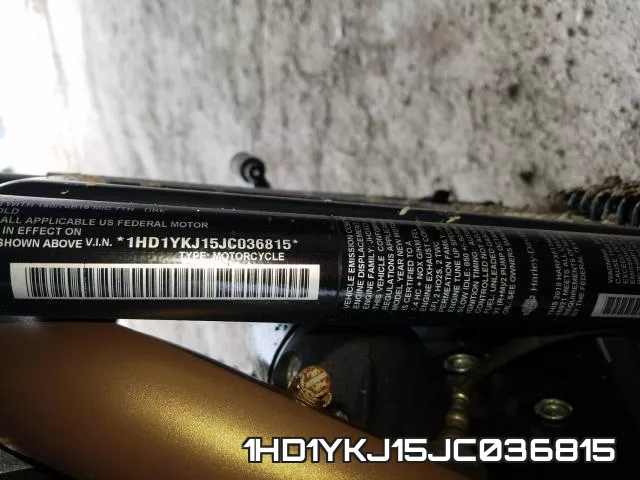 1HD1YKJ15JC036815 фото 2