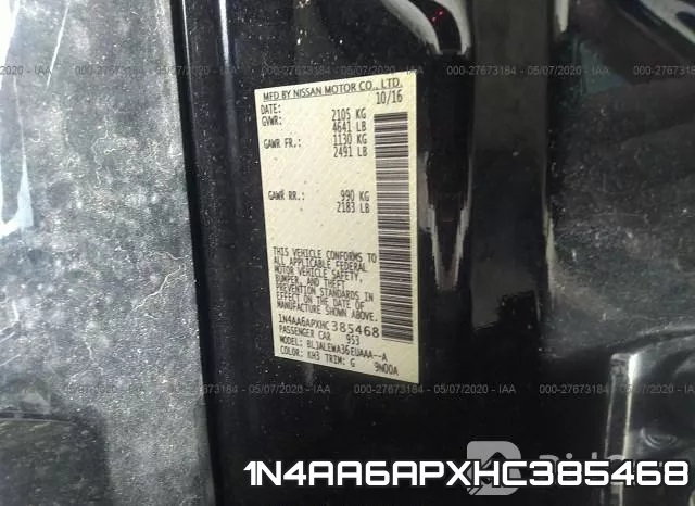 1N4AA6APXHC385468 фото 10