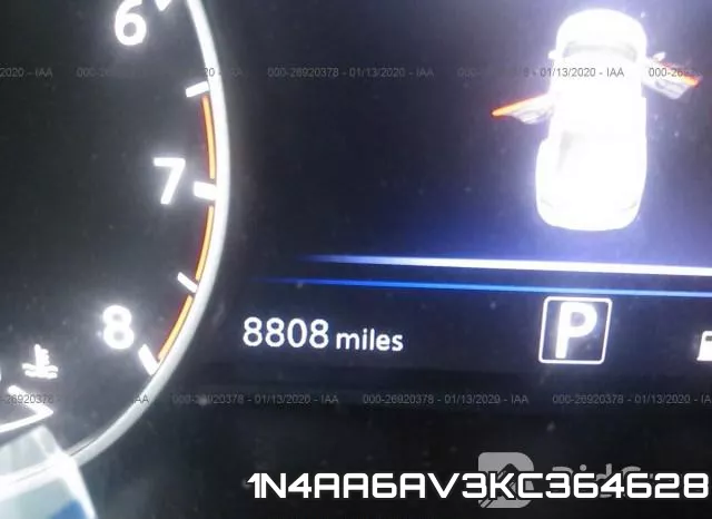 1N4AA6AV3KC364628 фото 8