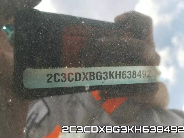 2C3CDXBG3KH638492 фото 2