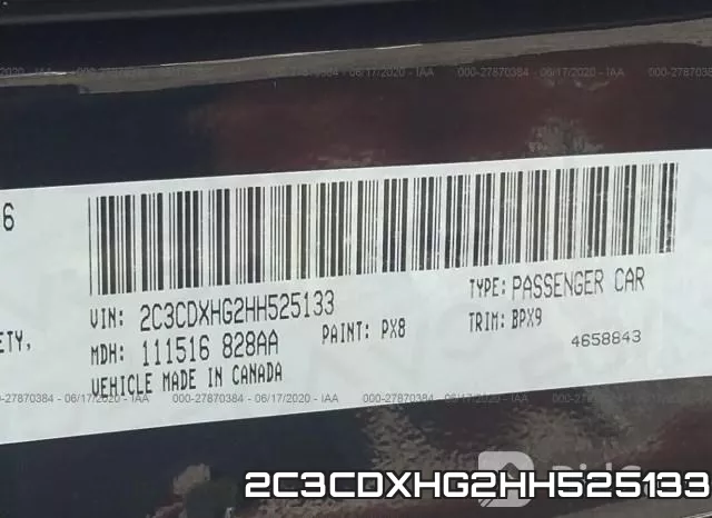 2C3CDXHG2HH525133 фото 10