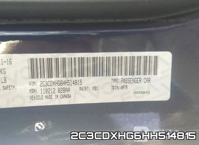 2C3CDXHG6HH514815 фото 10