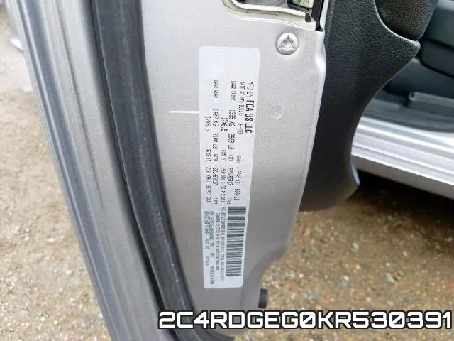 2C4RDGEG0KR530391 фото 2