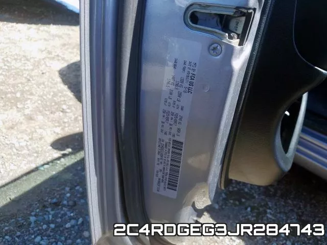 2C4RDGEG3JR284743 фото 2
