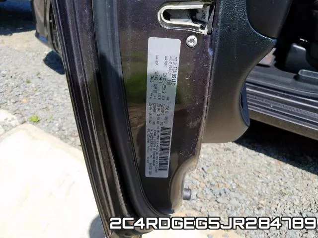 2C4RDGEG5JR284789 фото 2