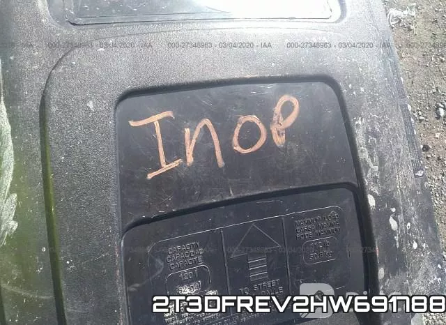 2T3DFREV2HW691788 фото 8