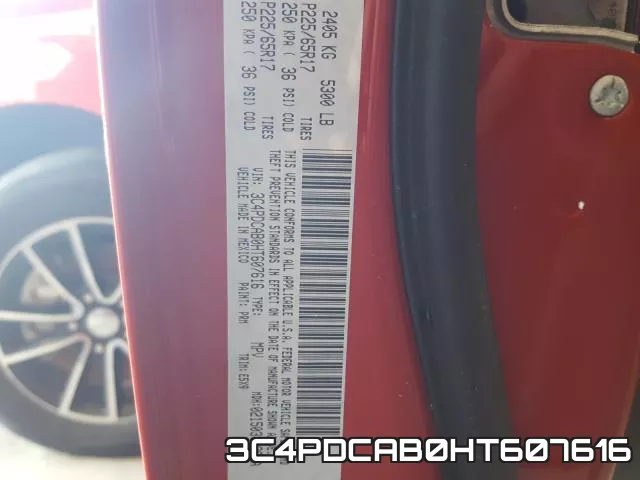 3C4PDCAB0HT607616 фото 2