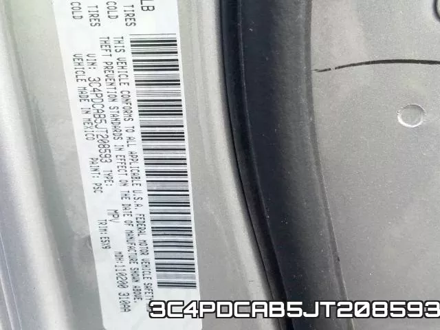 3C4PDCAB5JT208593 фото 2