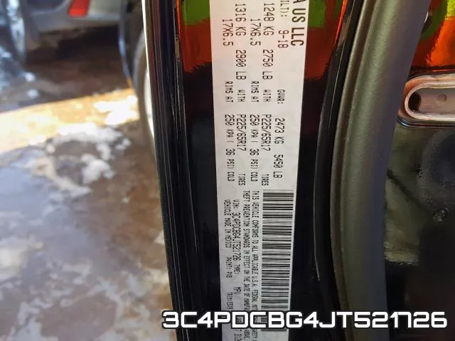 3C4PDCBG4JT521726 фото 2