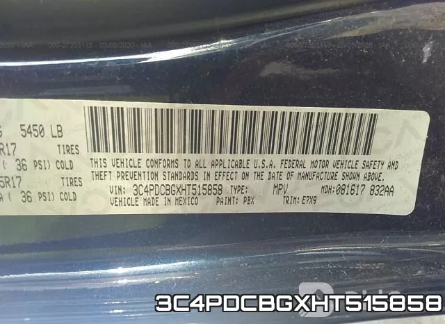 3C4PDCBGXHT515858 фото 10
