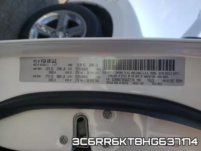 3C6RR6KT8HG637174 фото 2