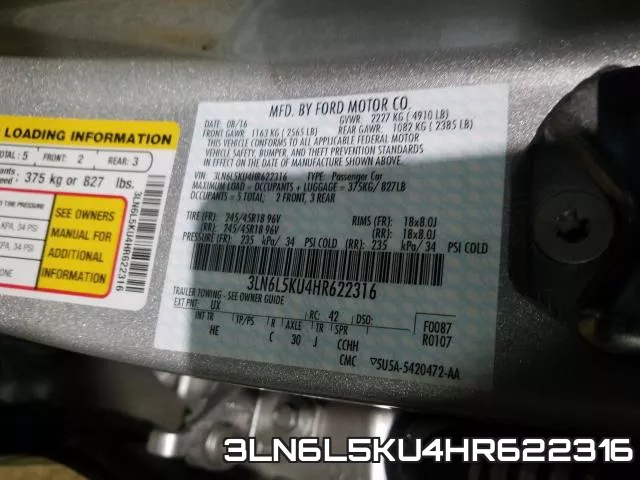 3LN6L5KU4HR622316 фото 2