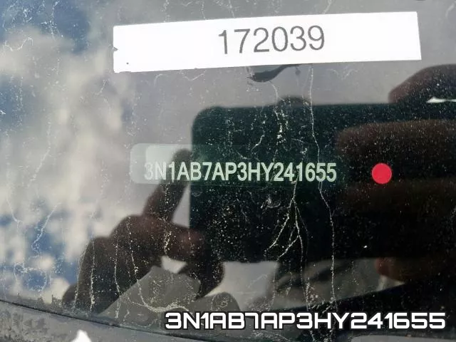 3N1AB7AP3HY241655 фото 2
