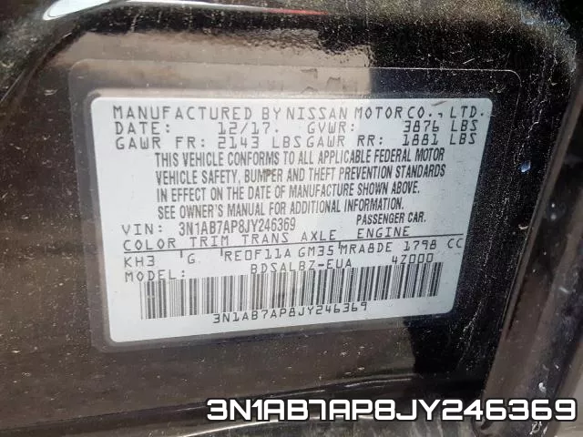 3N1AB7AP8JY246369 фото 2