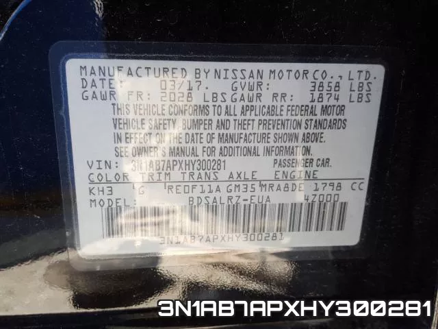 3N1AB7APXHY300281 фото 2