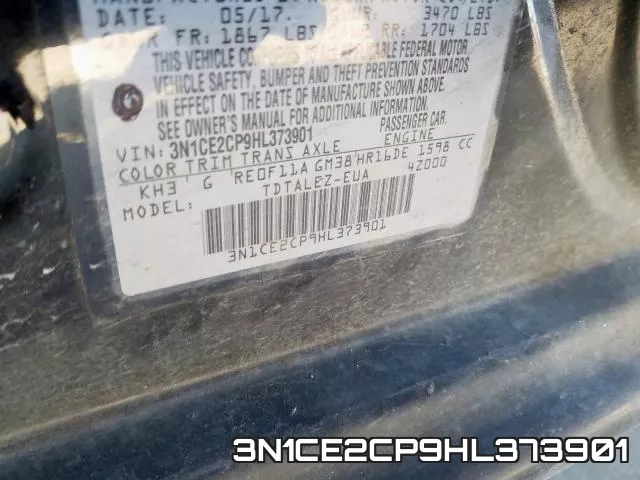 3N1CE2CP9HL373901 фото 2