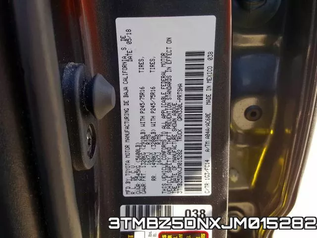 3TMBZ5DNXJM015282 фото 2