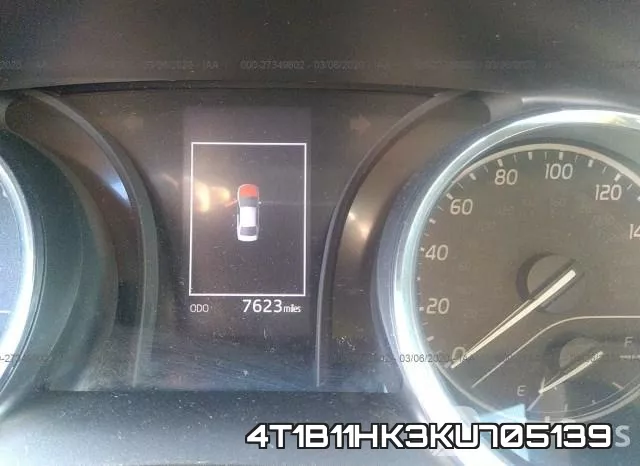 4T1B11HK3KU705139 фото 8