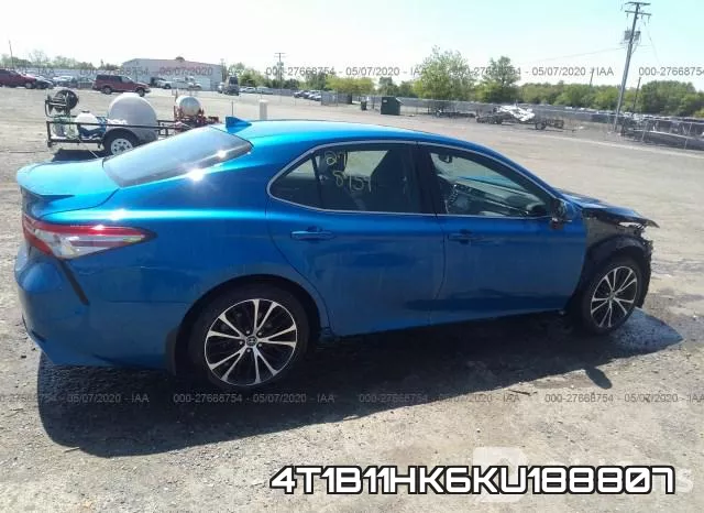 4T1B11HK6KU188807 фото 5
