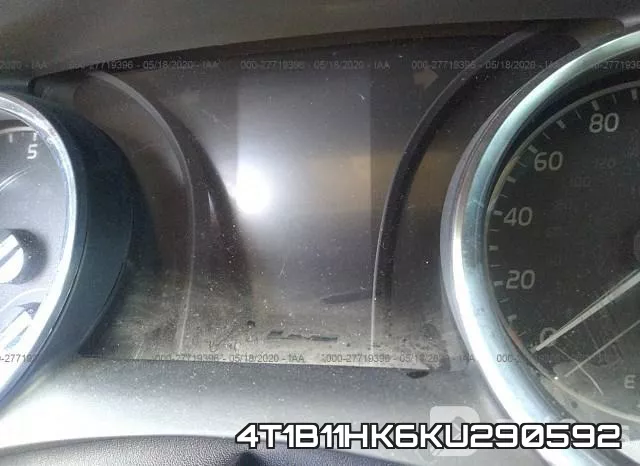 4T1B11HK6KU290592 фото 8