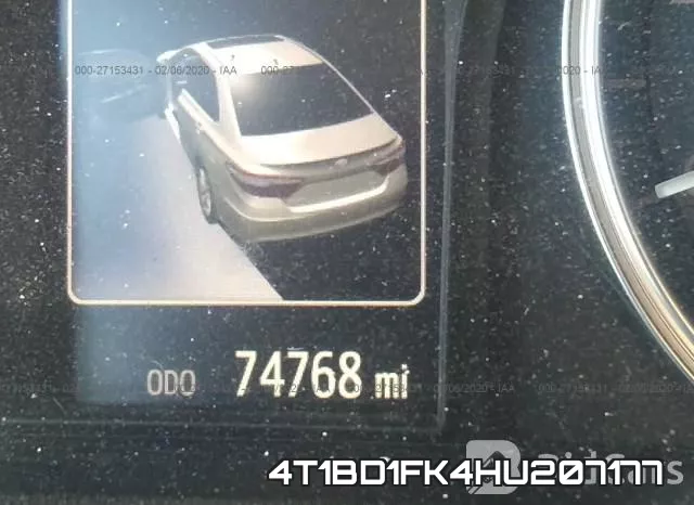 4T1BD1FK4HU207177 фото 8