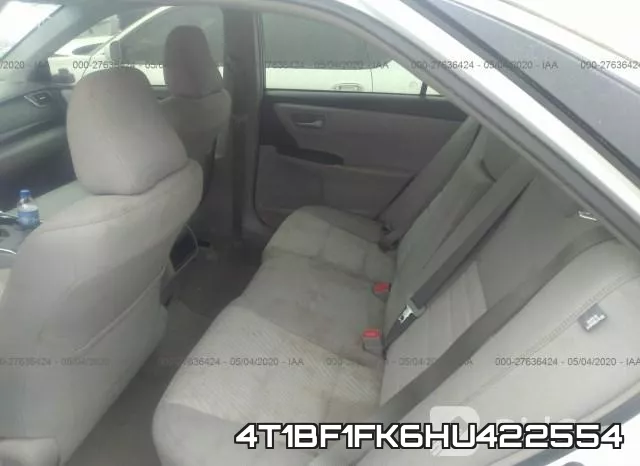 4T1BF1FK6HU422554 фото 9