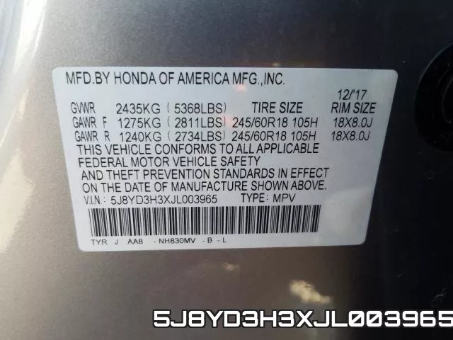 5J8YD3H3XJL003965 фото 2