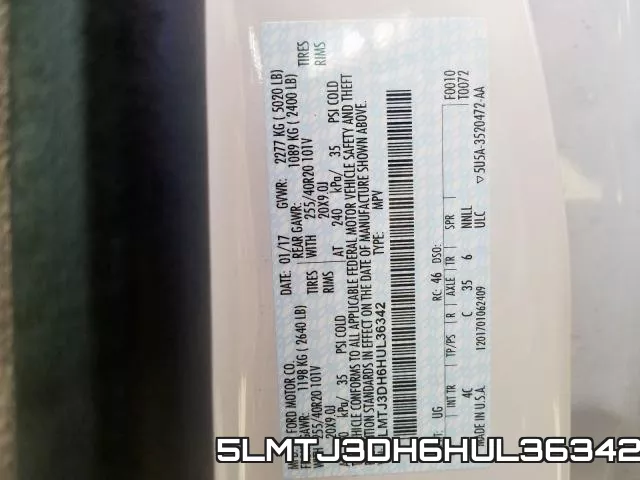 5LMTJ3DH6HUL36342 фото 2