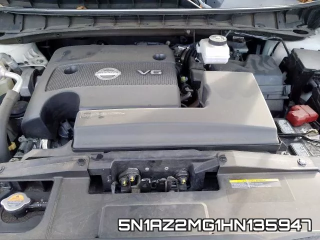 5N1AZ2MG1HN135947 фото 8