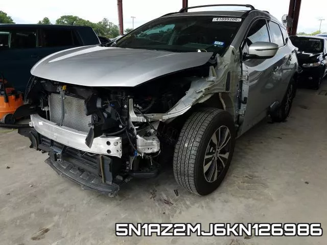 5N1AZ2MJ6KN126986 фото 3