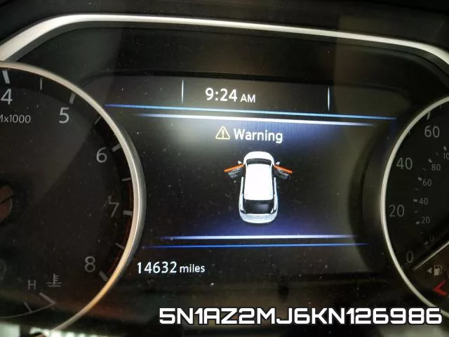 5N1AZ2MJ6KN126986 фото 9
