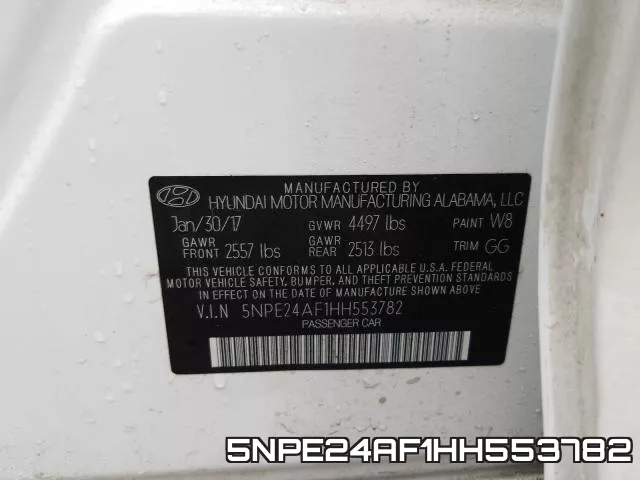 5NPE24AF1HH553782 фото 2