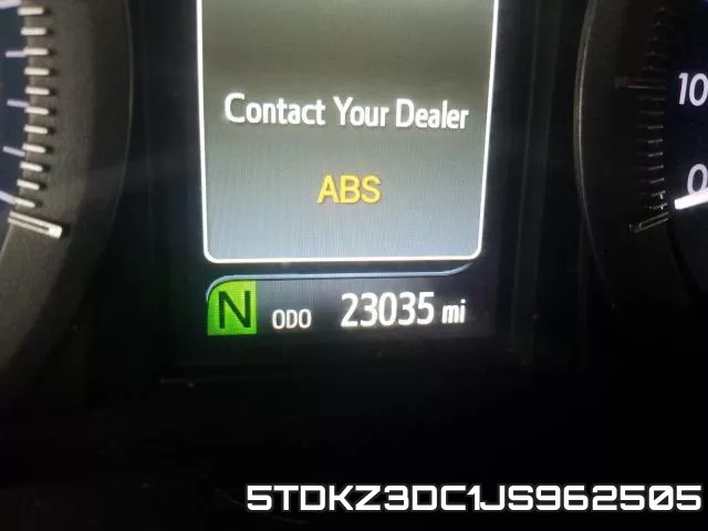 5TDKZ3DC1JS962505 фото 9