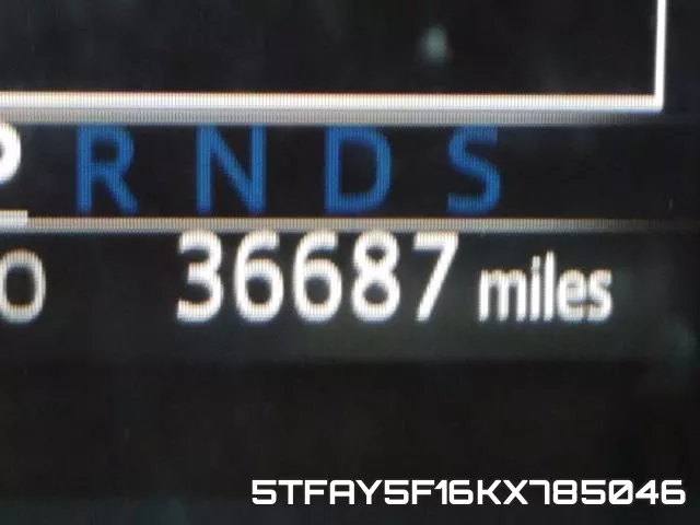 5TFAY5F16KX785046 фото 9
