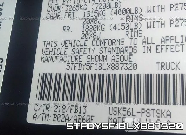 5TFDY5F18LX887320 фото 10