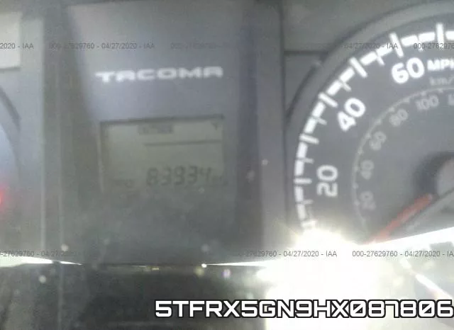 5TFRX5GN9HX087806 фото 8