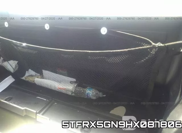5TFRX5GN9HX087806 фото 9