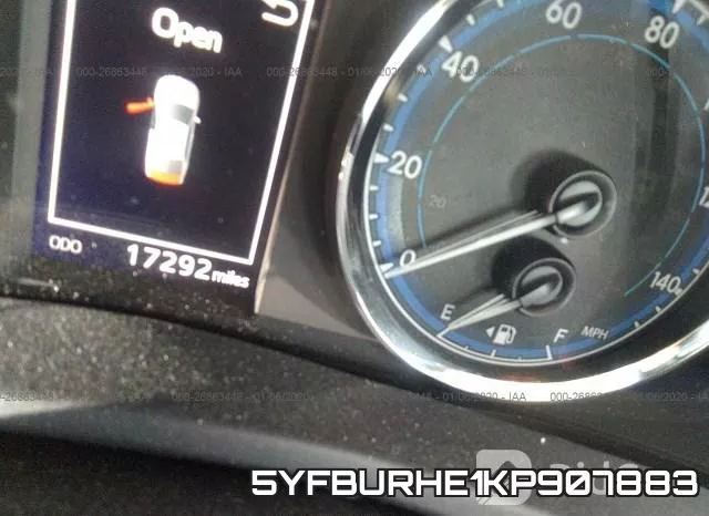 5YFBURHE1KP907883 фото 8