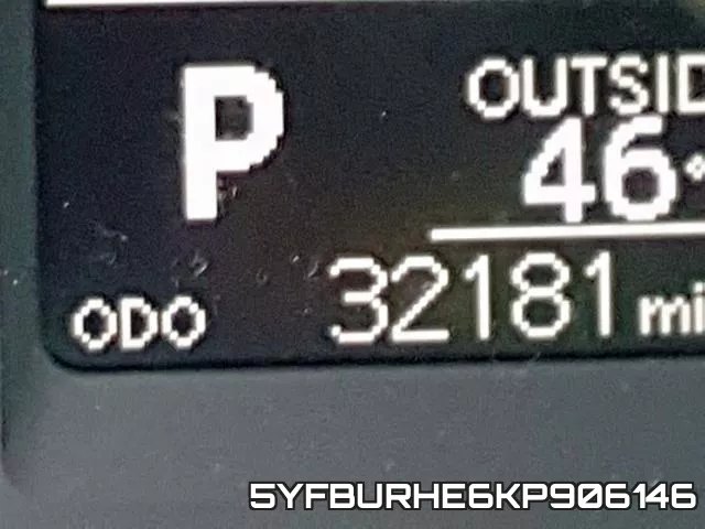 5YFBURHE6KP906146 фото 9