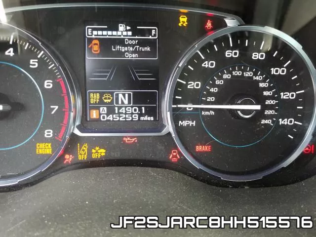 JF2SJARC8HH515576 фото 9
